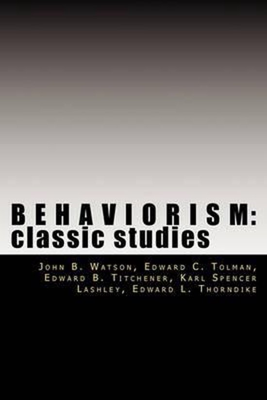 Behaviorism - cover