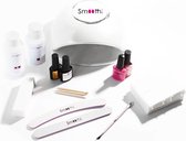 SmoothNails - Premium Gellak Startersset inclusief LED Lamp | Gelnagels Starterkit