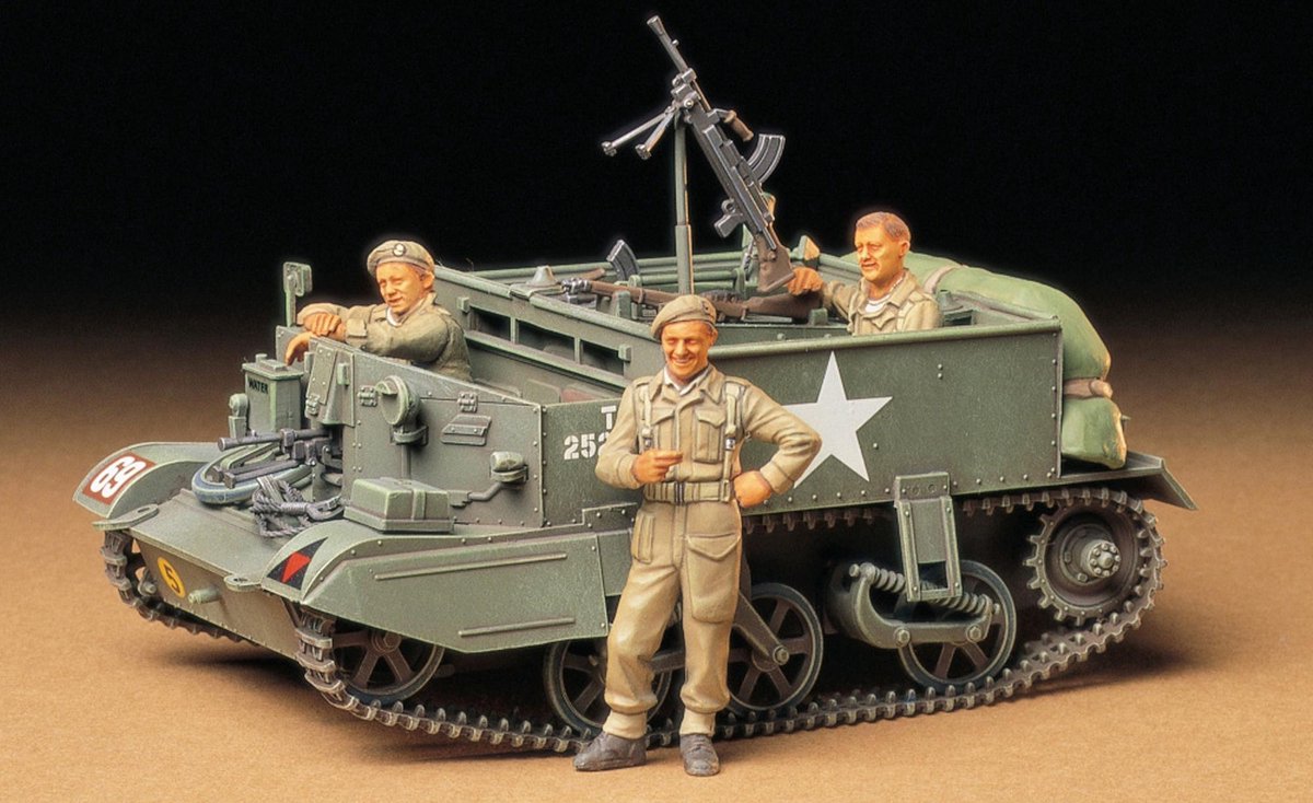 Tamiya Modelbouwpakket Militaire voertuigen - 35175 British Universal Carrier Mk.II - European Campaign Plastic - 1:35 - Modelbouw