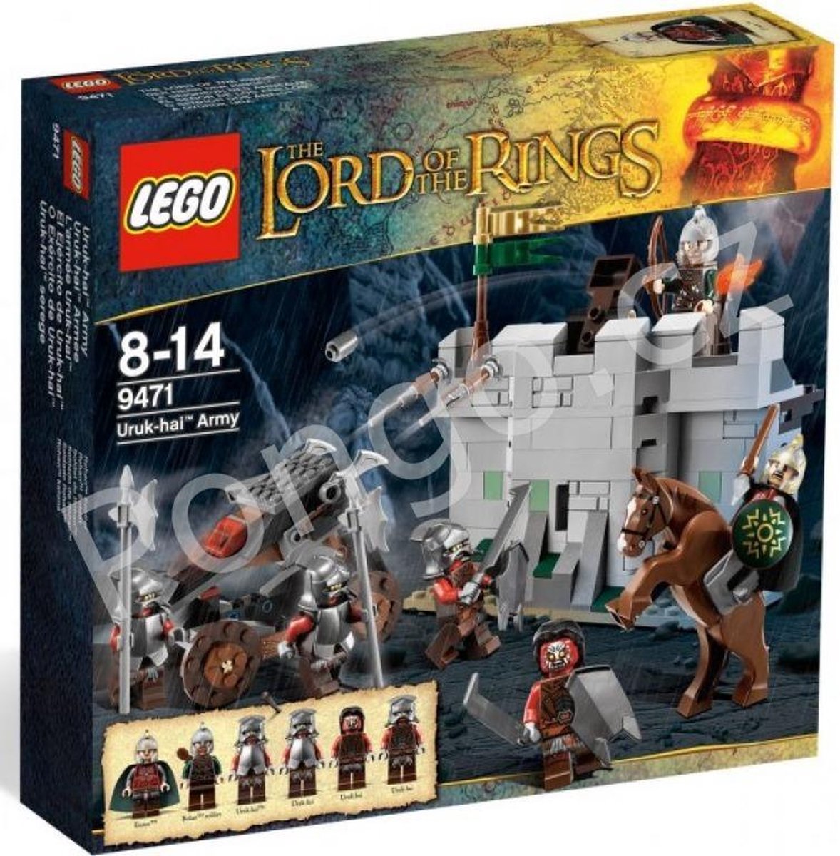 LEGO Lord of the Rings - Uruk-Hai Leger - 9471 | bol.com