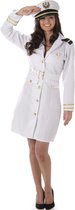 Karnival Costumes Marine Officier Matroos Kostuum Carnavalskleding Dames - Maat L