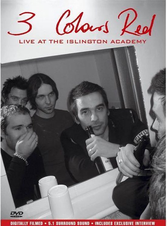 Cover van de film '3 Colours Red - Live At The Islington Academy'
