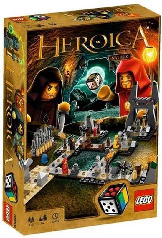 LEGO Spel HEROICA Grotten van Nathuz - 3859