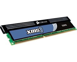 Corsair CMX4GX3M2A1600C9 DDR3-1600Mhz 4 GB geheugenmodule 2 x 2 GB