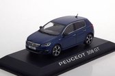 Peugeot 308 GT 2015 Blauw 1-43 Norev