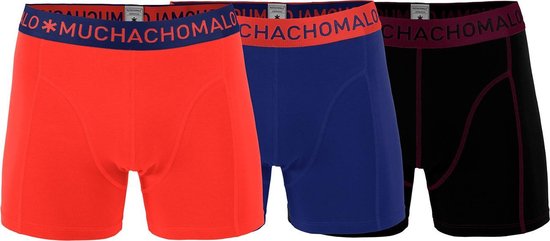 Muchachomalo 3Pack short homme 1010SOLID201-XL (7)