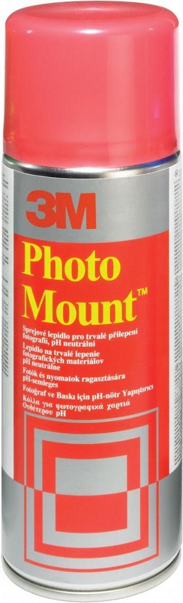 3M™ Scotch-Weld Photo Mount, PH Neutraal, Transparant, 400 ml | bol.com