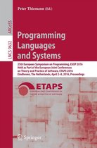 Lecture Notes in Computer Science 9632 - Programming Languages and Systems