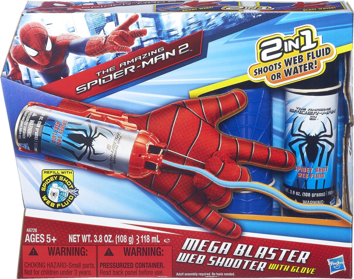 Spider-Man Mega Blaster Web Handschoen | bol.com