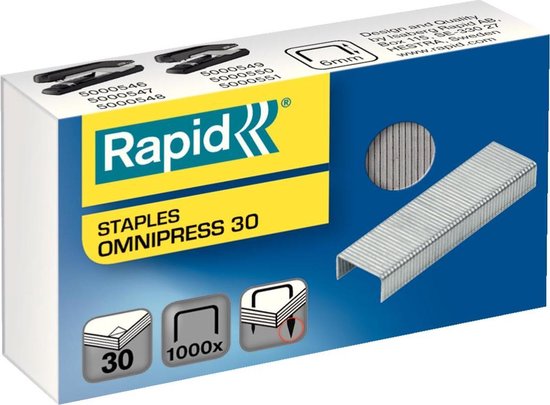 Nieten Rapid Omnipress 30