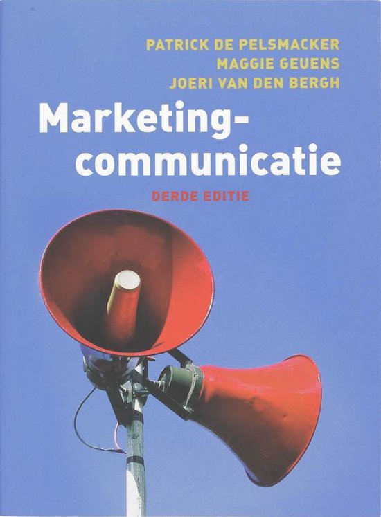 Marketingcommunicatie - cover