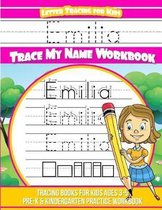 Emilia Letter Tracing for Kids Trace My Name Workbook