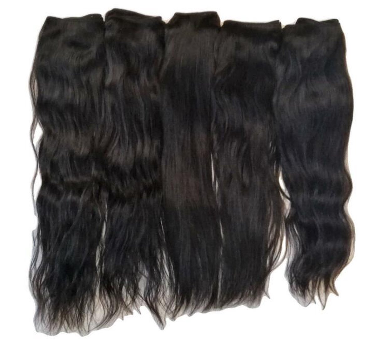 Presentator Koreaans vernieuwen Brazilian human hair ECHT HAAR weave bundel 100gram 20"dik&vol | bol.com