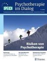 Psychotherapie im Dialog - Risiken von Psychotherapie