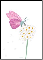 Poster vlinder A4
