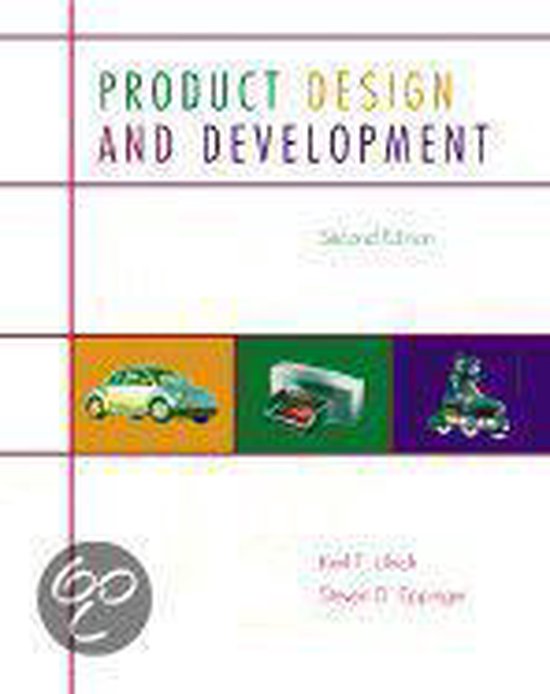 Product Design And Development - cover