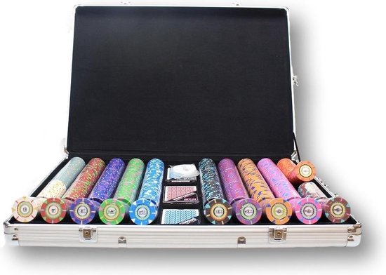 High Roller 1000 chip poker set | bol.com