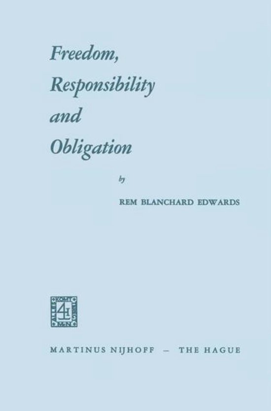 Freedom, Responsibility and Obligation - cover
