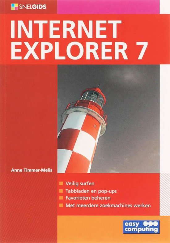 Cover van het boek 'Snelgids internet explorer 7'