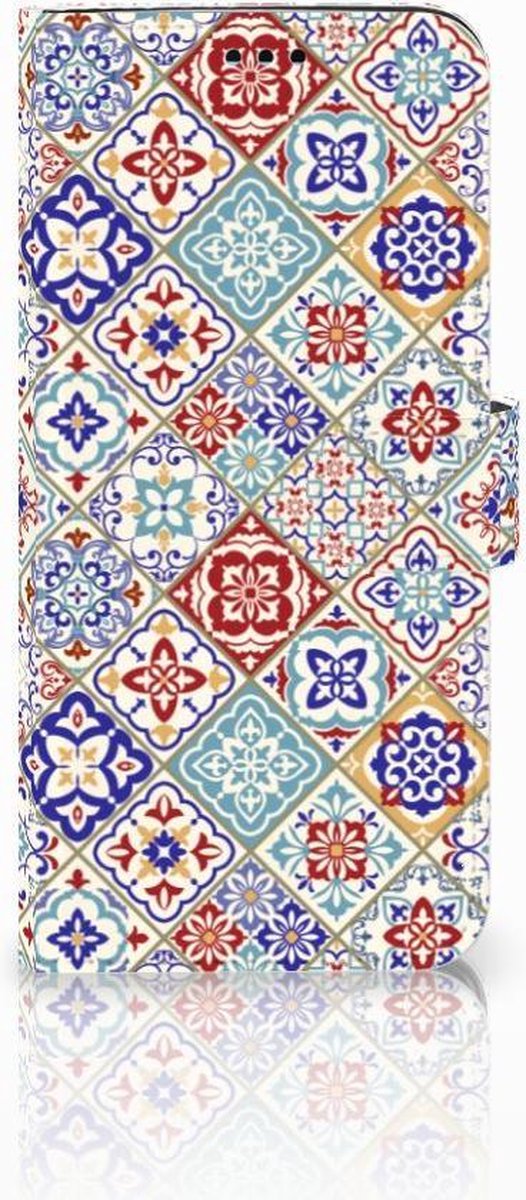 Samsung Galaxy S9 Plus Bookcase Tiles Color