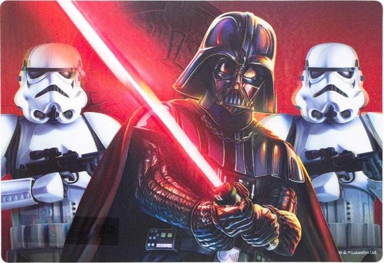 Starwars 3D placemat Star Wars 2 stuks bol