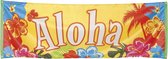 8 stuks: Banner - Aloha - 74x220cm