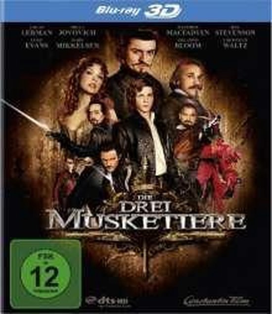 The Three Musketeers (2011) (3D Blu-ray)