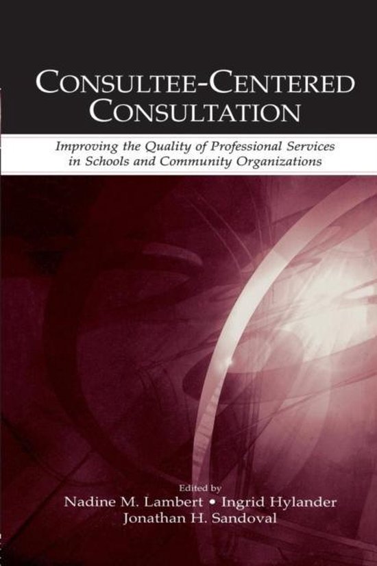 Consultation, Supervision, and Professional Learning in Scho ... - cover