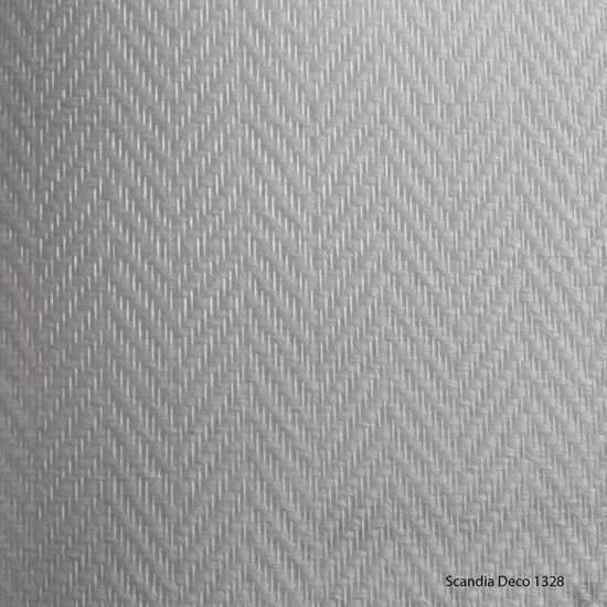 Papier peint scandinave en tissu de verre - Déco 1328 - Non prépeint - Fil  à chevrons... | bol.com