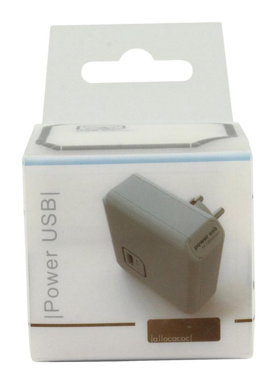 Powercube Stekkerdoos - 1 x USB aansluiting - 5V - Allocacoc