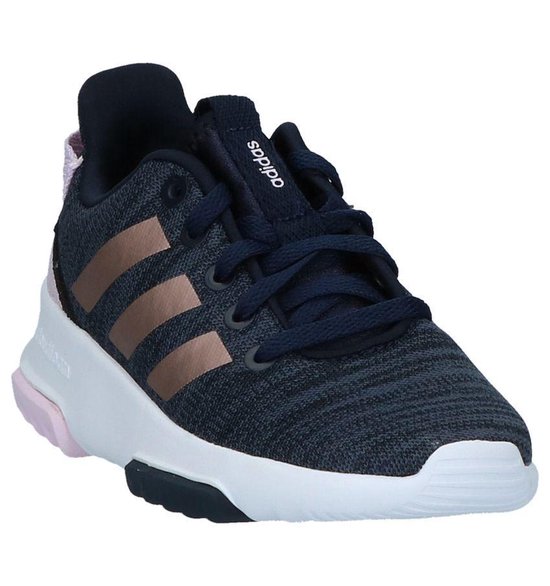 adidas - Cloudfoam Racer Tr K - Runners - Meisjes - Maat 36 - Blauw;Blauwe  - Legend | bol.com