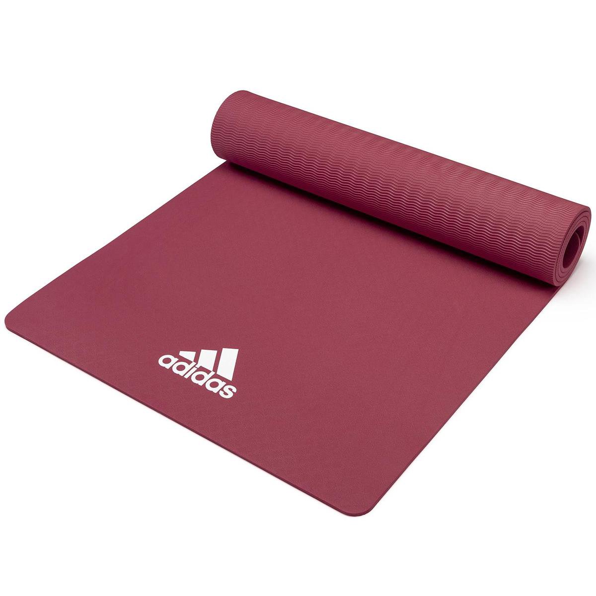 Kwalificatie Aandringen aanval Adidas Yoga mat 8 mm Mystery Ruby | bol.com