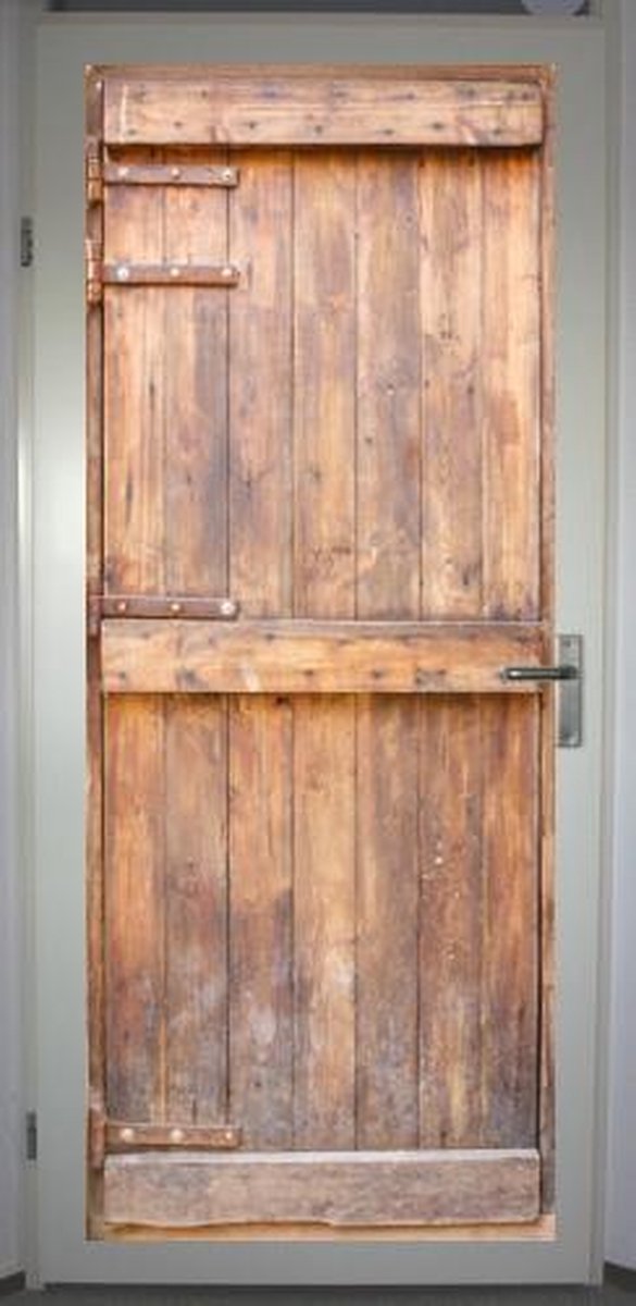 Deurposter 'Deur 9' - deursticker 75x195 - LINKS bol.com