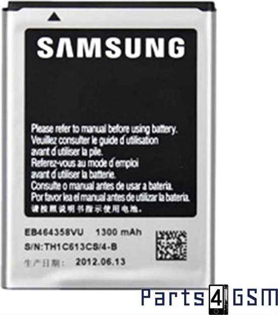 Samsung EB464358VU Battery, Galaxy Mini 2 S6500, Galaxy Duos S6102, | bol.com