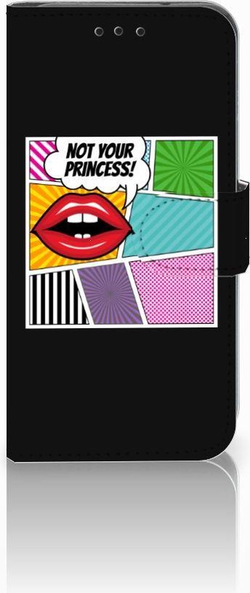 Samsung Galaxy S10e Wallet Case met Pasjes Popart Princess