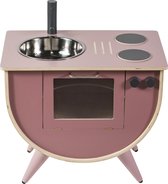 Sebra - Houten speelkeuken - Vintage roze