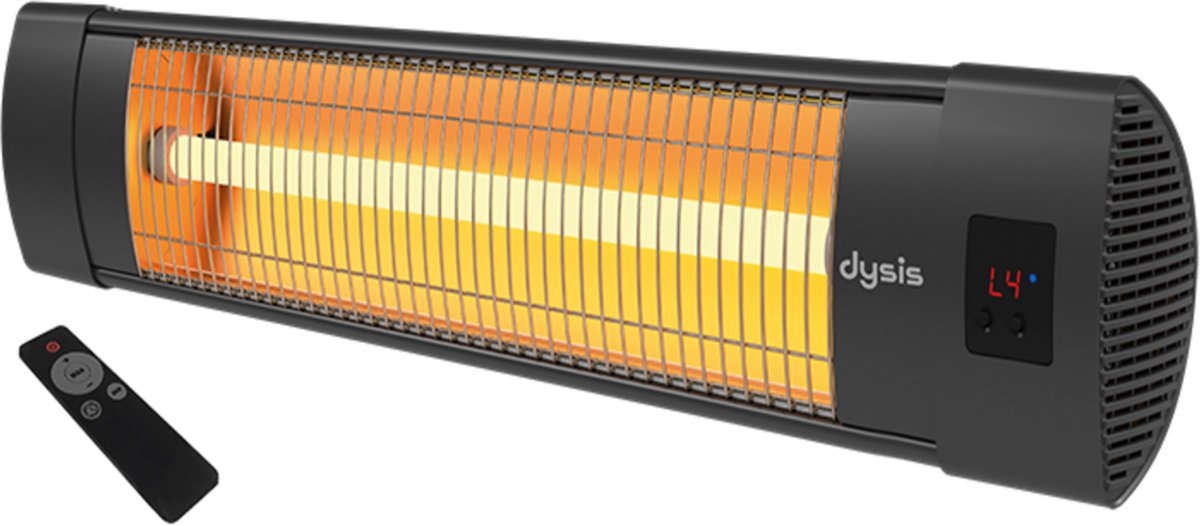 Dysis 2300W Met Afstandsbediening verwarming electrisch - Infrarood kachel - heater - verwarming