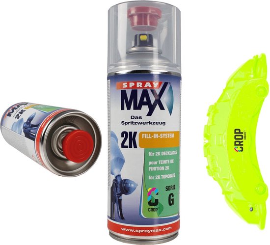Bombe Peinture 2K FOLIATEC Noir Brillant Pour Embout D'échappement MERCEDES-BENZ - Neuf