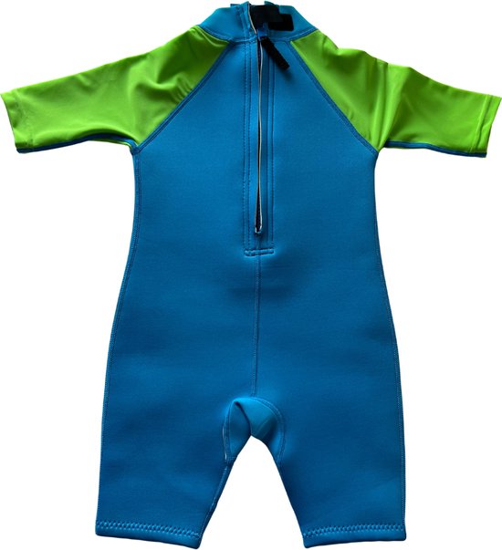 Zoggs wetsuit kinderen groen/blauw 23jaar