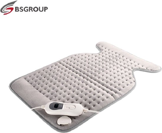 Homezie Warmtekussen - 3 warmte niveaus - Warmtekussen elektrisch ...