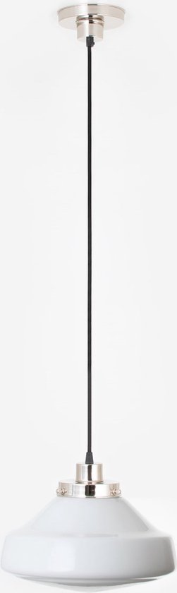 Art Deco Trade - Hanglamp aan snoer Phililite 20's Nikkel