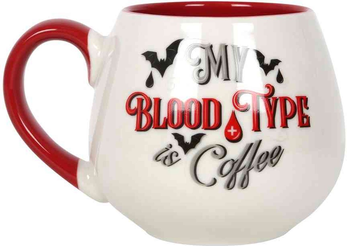 Something Different Mok/beker Blood Type Rounded Multicolours