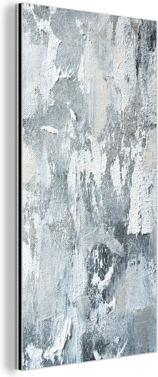 Wanddecoratie Metaal - Aluminium Schilderij Industrieel - Verf - Industrieel - Design - 40