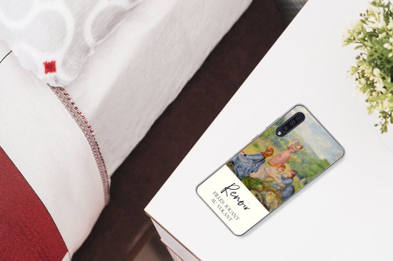 Coque Samsung Galaxy A30s - Peinture - Renoir - Impressionnisme - Siliconen - Sinterklaas - Noël - Cadeaux - Chaussures Cadeaux