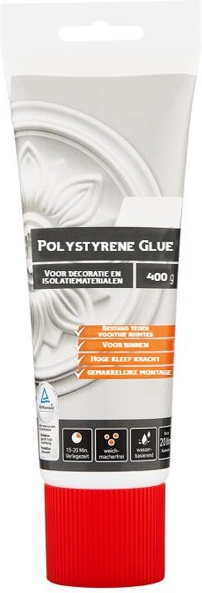 Polystyreen schuimlijm - lijm - Decoratie schuim - Isolatieplaten - foam