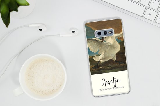 Coque Samsung Galaxy S10e - Le cygne en voie de disparition - Asselijn - Maîtres anciens - Coque de téléphone en Siliconen