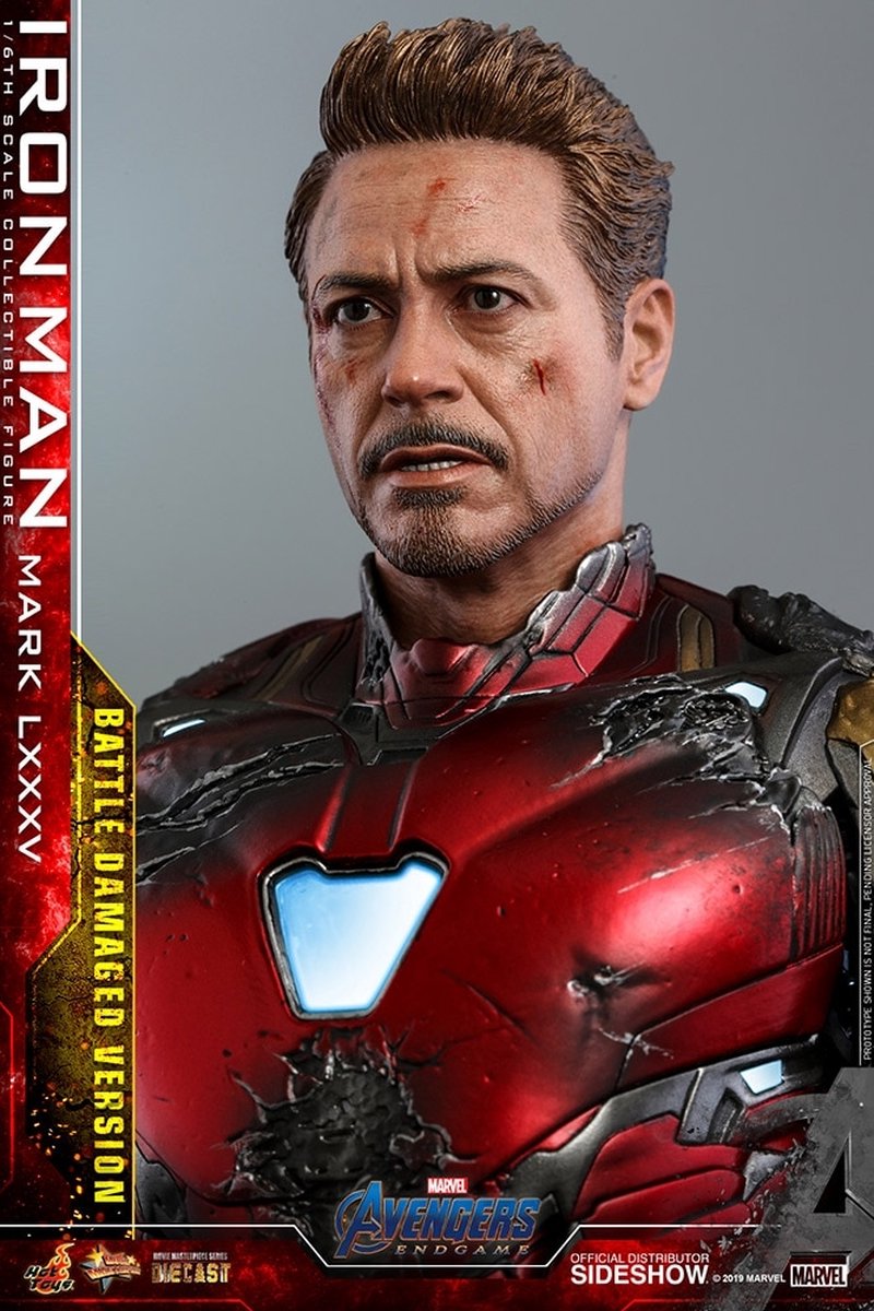 Hot Toys Marvel: Avengers Endgame - Iron Man Mark LXXXV Cifras a