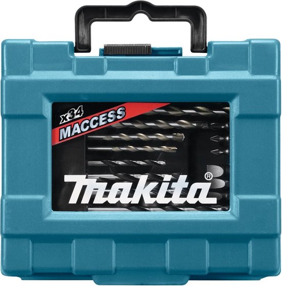 Makita D-36980 34 delige bit- en borenset in koffer - Makita