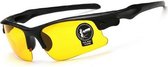 WiseGoods Luxe Nachtvisie Sportbril - Nachtbril - Sport Bril - Brillen Voor Sporten - Nachtkijker - Zonnebril - Nacht Lenzen Geel