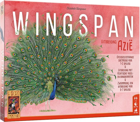 Wingspan uitbreiding: Azie Bordspel